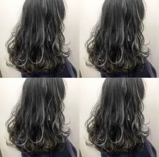 ミディアム カラー レイヤー×髪質改善 マネージャー安藤光司のヘアスタイル