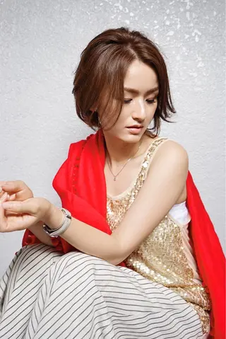 ミディアム 花井 啓好のヘアスタイル