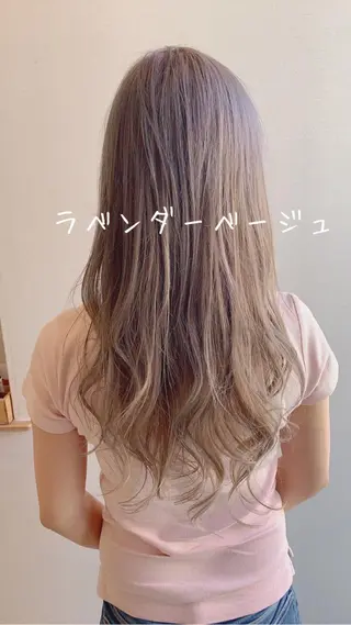 ロング カラー NOPPO 和泉市 美容室／奥村　飛鳥のヘアスタイル