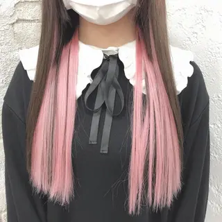 ミディアム ️韓国ヘア／レイヤー カットYūka❤️のヘアスタイル