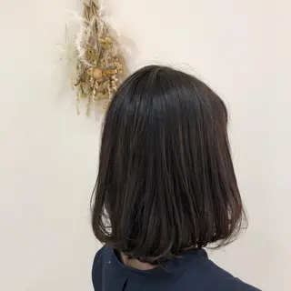 ミディアム カラー 【髪質改善】 梅田　聡のヘアスタイル