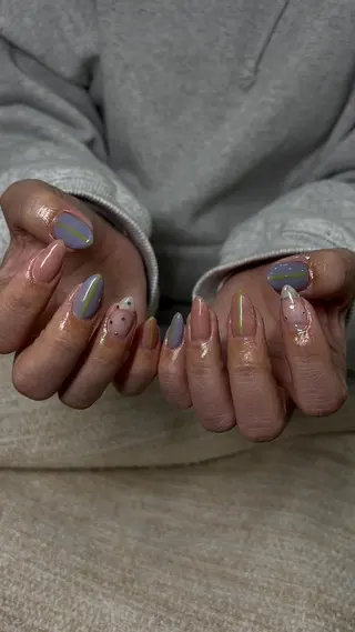 ネイル THREE nail 長谷川のネイルデザイン