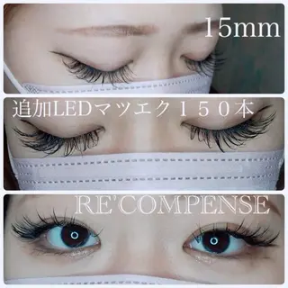 マツエク・マツパ れこん ぱんすのネイルデザイン