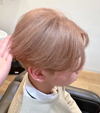 ショート カラー 田中 泰正のヘアスタイル
