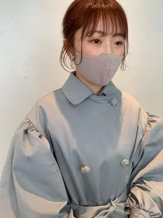 ミディアム カラー RISAKO レイヤーカット🎀のヘアスタイル