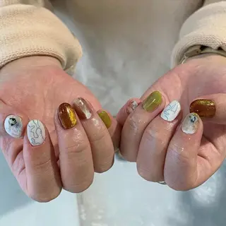 ネイル LETTER_& SAKIのネイルデザイン