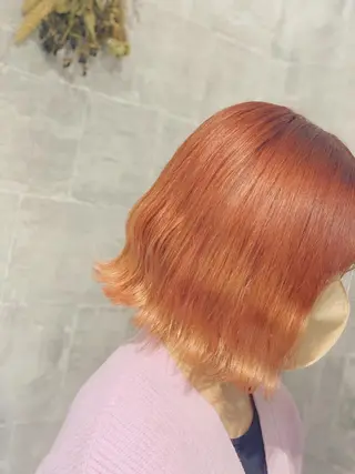 ショート メンズスタイル バレイヤージュ　齋藤のヘアスタイル