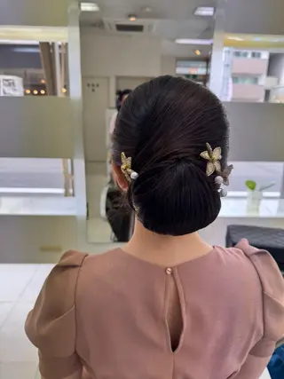タカハシ リナのヘアスタイル
