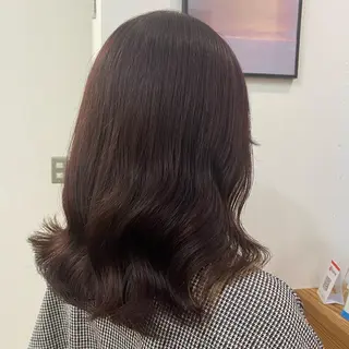 ミディアム カラー 🪭risa 暖色/レイヤー🪭のヘアスタイル