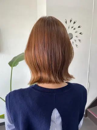 ミディアム カラー belta.🌱 安藝夏花🌻のヘアスタイル