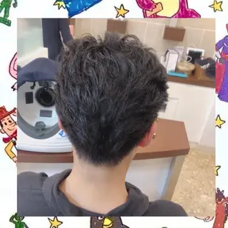 ショート メンズ 🎀トップスタイリ スト湯川響🎀のヘアスタイル