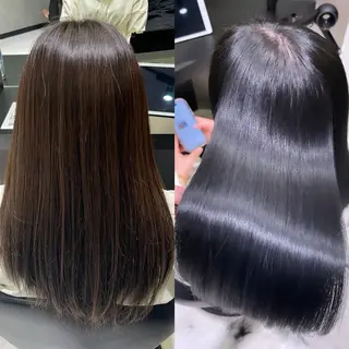ロング カラー 阿部 祥大のヘアスタイル