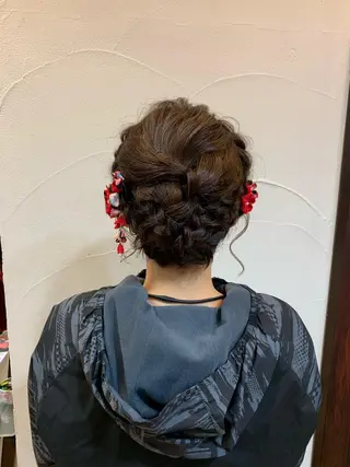 ヘアアレンジ サプリームヘア 飯田みち瑠のヘアスタイル