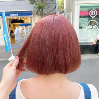 ミディアム 🤍ムラ修正ブリーチ 🤍原宿/YUUのヘアスタイル