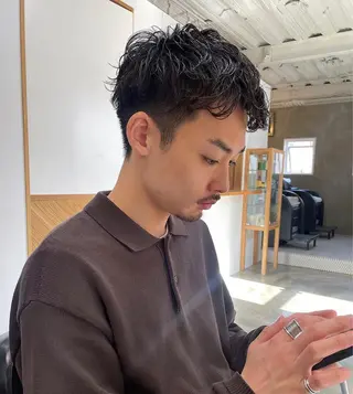 ショート メンズ 渋谷/原宿/メンズ/ コヤマトモヤのヘアスタイル