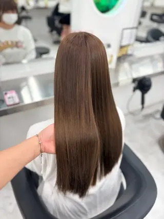 カラー 透明感うる艶カラー 🤍MANAMIのヘアスタイル