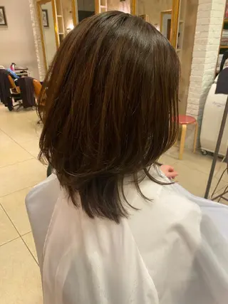 ミディアム sakamoto sayaのヘアスタイル