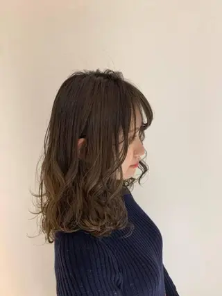 カラー ケアブリーチ 黒瀬有汰のヘアスタイル