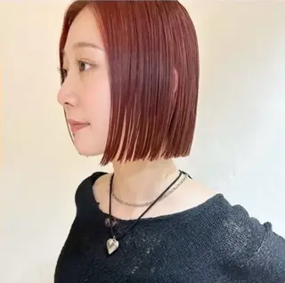 カラー 赤み消しカラー🫧 脱白髪染め🎀ヒナのヘアスタイル