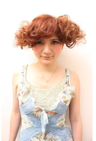 カラー ヘアアレンジ 髪質改善&ブリーチ 伊勢 祐一郎のヘアスタイル