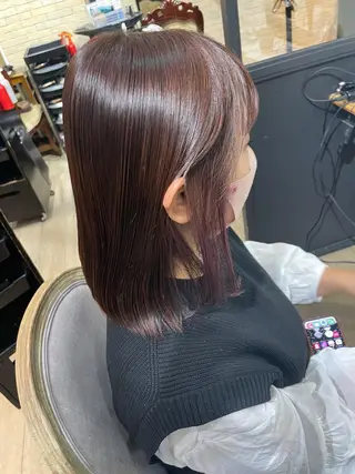 ショート Hika.ハイトーン 髪質改善🩵ᩚ🫧のヘアスタイル