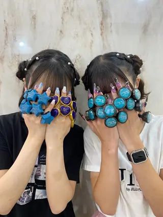 ロング ヘアアレンジ Rio🎀ブリーチ なし透明感♡顔周り♡のヘアスタイル