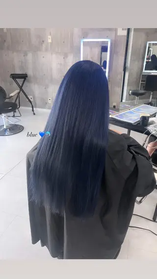 ロング カラー ハイトーン/ゆるふわ 🧚𖥔ׁTOMO♡のヘアスタイル