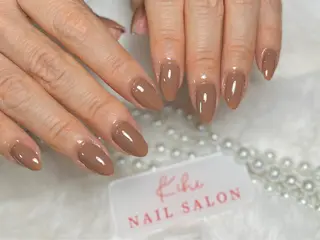 ネイル ユリ🎀長さだし/ パラジェル/持ち込みのネイルデザイン