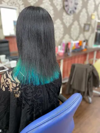 ミディアム masa ディレクターのヘアスタイル