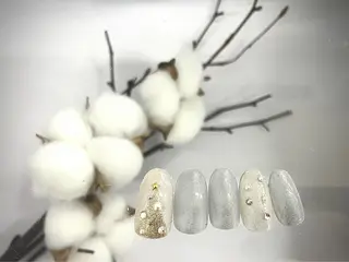 ネイル ⭐︎休業中の練習⭐︎ JNA認定講師髙橋のネイルデザイン