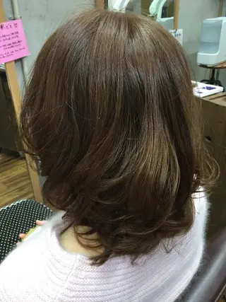 ミディアム カラー 後藤 健史のヘアスタイル