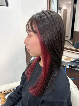 ロング ハイトーンカラー/ YUTAのヘアスタイル