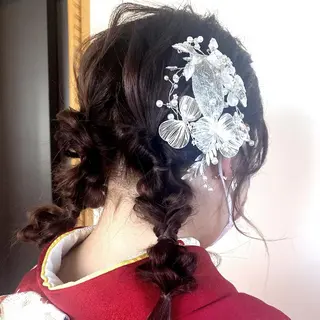 ヘアアレンジ 南上 野々佳のヘアスタイル