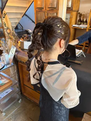 ヘアアレンジ NAGONSTYLE 田村　莉生のヘアスタイル