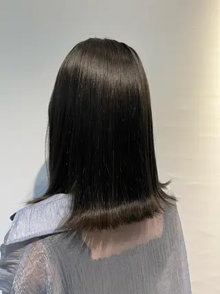 セミロング カラー ANDLIFE KAHOのヘアスタイル