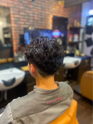 パーマ メンズ 【メンズパーマ】 山下勝勲のヘアスタイル