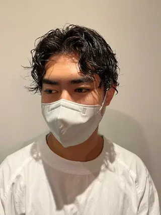 パーマ メンズ 自信が持てるお目元に 🪽✨moemiのマツエク・マツパデザイン