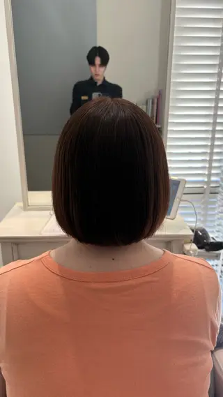 ショート カラー 似合わせ 顔周りYUUGAのヘアスタイル