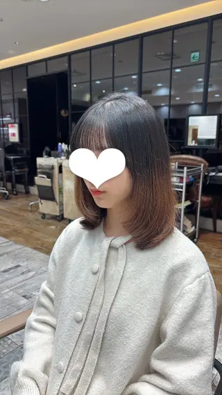 ミディアム 新宿/レイヤー/ amu🫧のヘアスタイル
