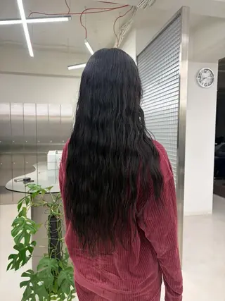 ロング パーマ ロングパーマ/ボブ/ 表参道/aoba🩵のヘアスタイル