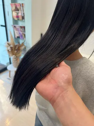 ミディアム カラー 堀井 凌平のヘアスタイル