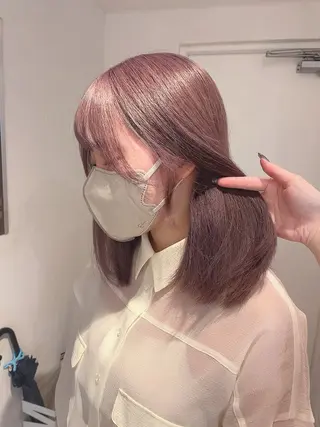 ミディアム カラー 新規割引あり♡ yuuのヘアスタイル
