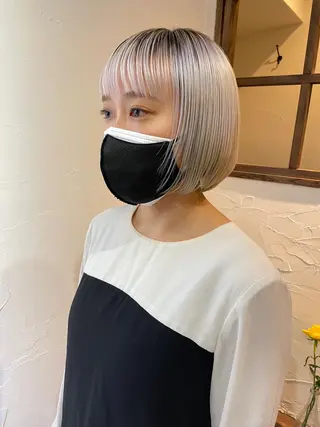 ショート カラー 高橋 愛美のヘアスタイル
