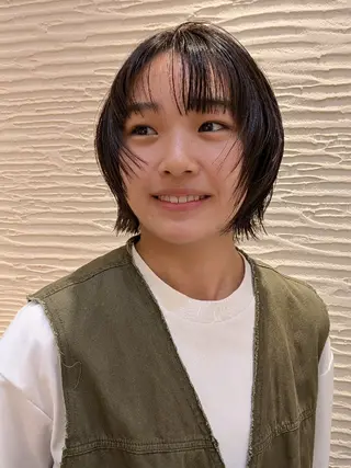 ショート 鎌田 流沙奈のヘアスタイル