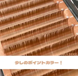 ロング カラー パーマ ヘアアレンジ マツエク・マツパ アイブロウ 石橋 玲那のマツエク・マツパデザイン