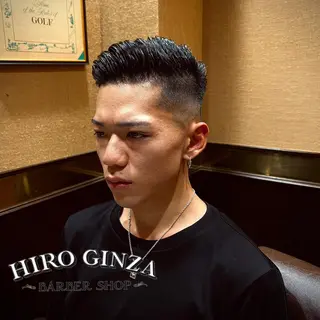 ショート 猪井 明のヘアスタイル