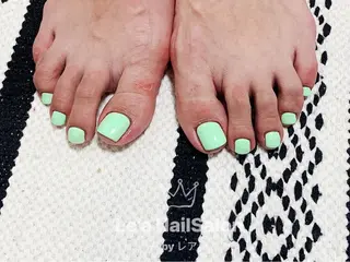 ショート カラー ネイル Le’a NailSalonのネイルデザイン