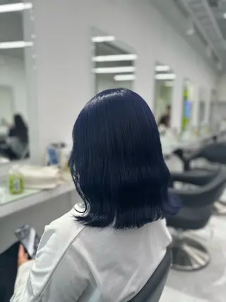 セミロング カラー ❄最強かわいいカラー ❄️MINA❄️のヘアスタイル
