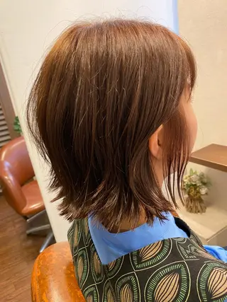 ショート カラー liL  hair サトウリョウタのヘアスタイル