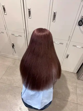 カラー 透明感ベージュ🤎 ナチュラルレイヤーのヘアスタイル